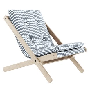 Karup Design Boogie Klapstoel Naturel Beach Blue