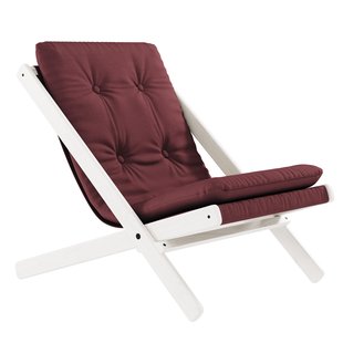Karup Design Boogie Klapstoel Wit Bordeaux