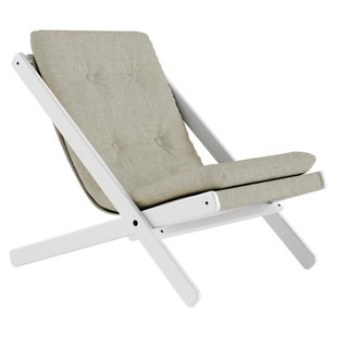 Karup Design Boogie Klapstoel Wit Linnen