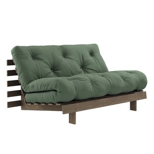 Karup Design Roots Slaapbank 140 Bruin Olive Green