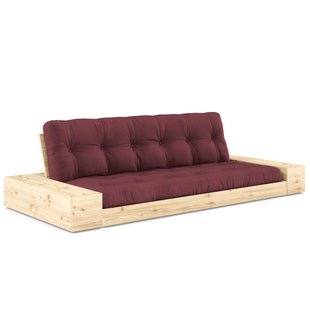 Karup Design Base Slaapbank Naturel Bordeaux