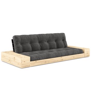 Karup Design Base Slaapbank Zwart Charcoal