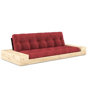 Karup Design Base Slaapbank Zwart Ruby Red Karup Design Base Slaapbank Zwart Ruby Red