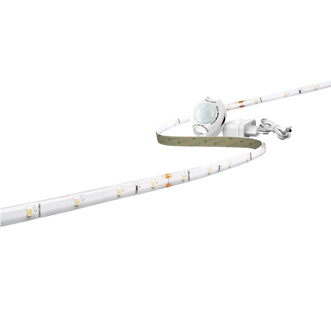 Century Italia Kit-Striscia - LED-strips met stekker aansluiting en 2 sensoren - 0,8cm breed - 2 x 120cm lengte - 230V - 2,9W LED per meter - 30 LEDs per meter