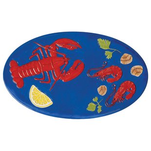 &amp;klevering De La Mer Serveerschaal 33x20 Lobster