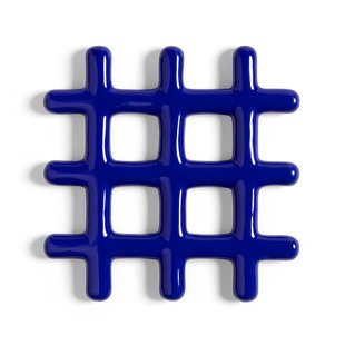 &amp;klevering Trivet Onderzetter 19x19 Blauw