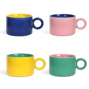 &amp;klevering Chiquito Mok 0,2L Set Van 4