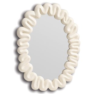 &amp;klevering Dribble Spiegel 41,5x29,5 Wit