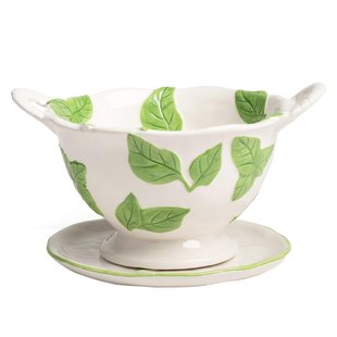 &amp;klevering Colander Kom 19,5x15 Basilicum