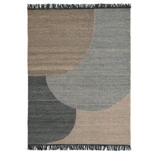 Linie Design Eik Vloerkleed 170x240 Charcoal