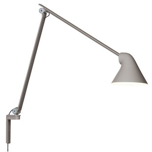 Louis Poulsen NJP Long Arm Wandlamp LED Grijs Louis Poulsen NJP Long Arm Wandlamp LED Grijs