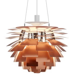 Louis Poulsen PH Artichoke Hanglamp&Oslash;60 LED Koper