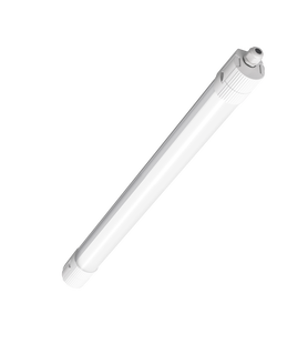 Century Italia Top Lumen - plafondlamp - 6 x 6 x 63 cm - 18W LED incl. - instelbare lichtkleur - IP65 - wit