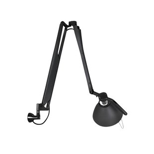 Luceplan Fortebraccio Wandlamp 2-arm Zwart