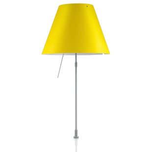 Luceplan Costanza Tafellamp Telescopisch Schakelaar En Schroef Aluminium/Smart Yellow