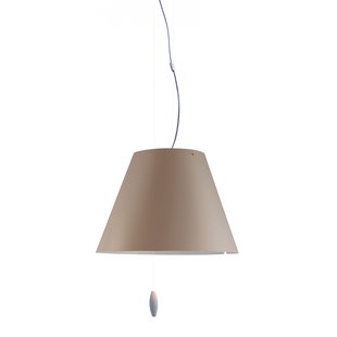 Luceplan Costanza Hanglamp Up&amp;down Shaded Stone