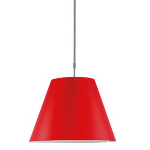 Luceplan Costanza Hanglamp Telescopisch Primary Red