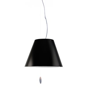 Luceplan Costanzina Hanglamp Up&amp;down Zwart