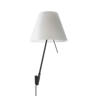 Luceplan Costanzina Wandlamp Zwart/wit