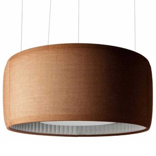 Luceplan Silenzio 90 Akoestische Hanglamp LED 2700K Bruin