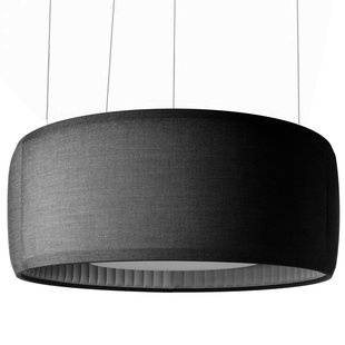 Luceplan Silenzio 117 Akoestische Hanglamp LED 2700K Donkergrijs