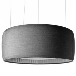 Luceplan Silenzio 117 Akoestische Hanglamp LED 2700K Lichtgrijs