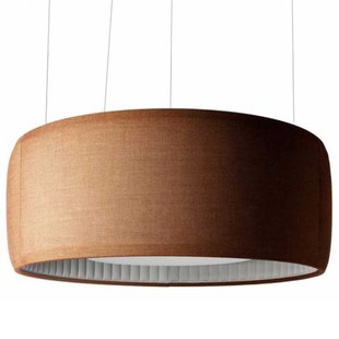 Luceplan Silenzio 117 Akoestische Hanglamp LED 2700K Bruin