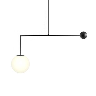 Luceplan Malamata Hanglamp Small Zwart