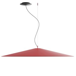 Luceplan Koin&egrave; Hanglamp LED &Oslash;110 Mat Rood