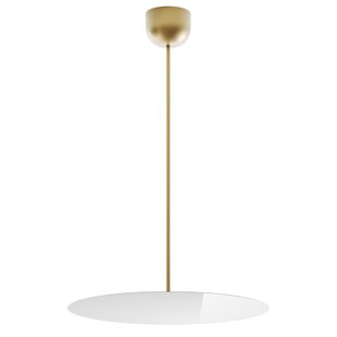 Luceplan Millimetro Plafondlamp LED&Oslash;50 H73 Messing