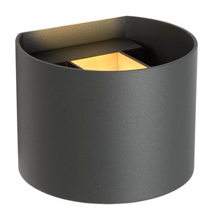 Lucide Xio Wandlamp Rond Grijs
