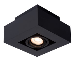 Lucide Xirax 1 Spot Dim To Warm Zwart