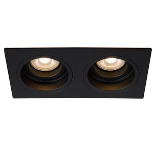 Lucide Embed 2 Spot Inbouw Zwart