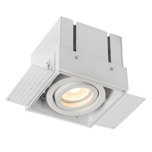 Lucide Trimless 1 Spot Inbouw Medium Wit