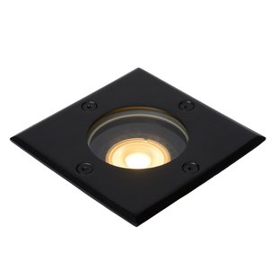 Lucide Biltin Spot Buiten IP67 Vierkant Zwart