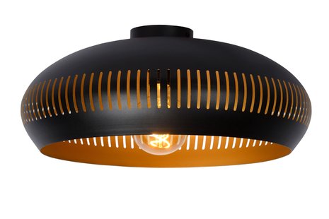 Lucide Rayco PlafondlampØ45 Zwart Lucide Rayco PlafondlampØ45 Zwart