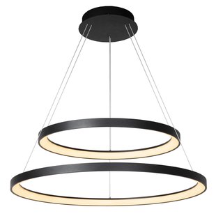 Lucide Vidal 2 Hanglamp&Oslash;78 LED Zwart