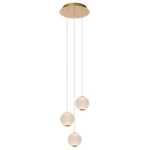 Lucide Cintra 3 Cluster Hanglamp LED Rond Transparant