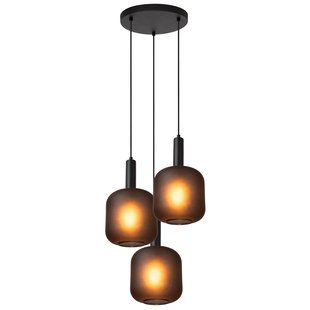 Lucide Eloise Cluster 3 Hanglamp Rond Zwart