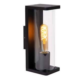 Lucide Sligo Wandlamp Buiten IP65 Laag Zwart
