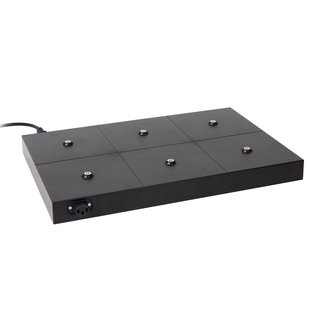 Lucide The Dock 6 Draadloze Oplader Zwart