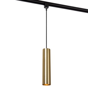 Lucide Track Floris 1-fase Hanglamp Goud/messing