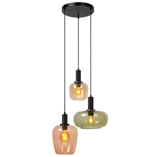 Lucide Ilona Cluster 3 Hanglamp Rond Multicolour