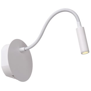 Lucide Jolijn Wandlamp LED Met Arm Wit