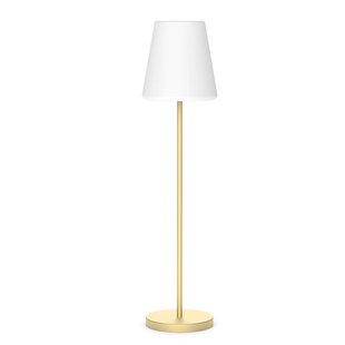 New Garden Lola slim 180 - buiten vloerlamp - Ø 44 x 177 cm - 7W dimbare LED incl. - IP65 - goud