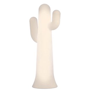 New Garden Panchito - buiten vloerlamp - 61 x 43 x 140 cm - 18W LED incl. - IP65 - wit - koud witte lichtkleur