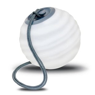 New Garden Sora - oplaadbare hanglamp op afstandsbediening - Ø 24,4 cm - LED incl. - IP65 - grijs - RGB + witte lichtkleur