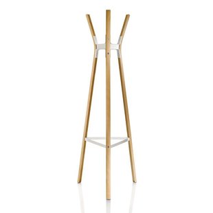 Magis Steelwood Coat Stand Kapstok Wit/beuken