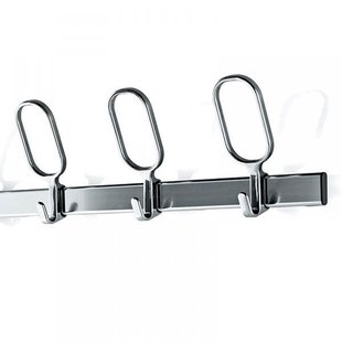 Magis Birds On A Wire Wandkapstok Drie Haken Zilver