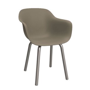 Magis Substance Tube Armchair Stoel Beige/grijs